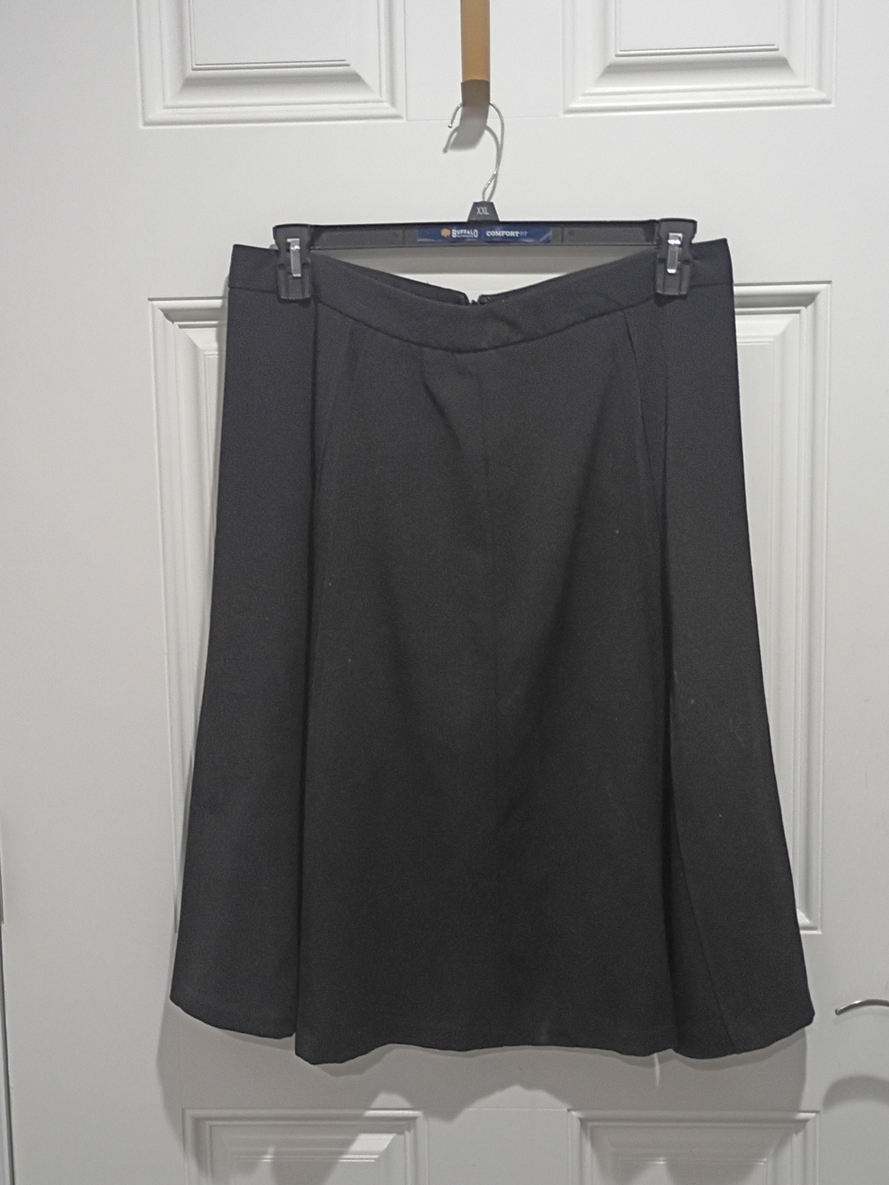 Requirements Classic Black A-Line Skirt - Women's 12
